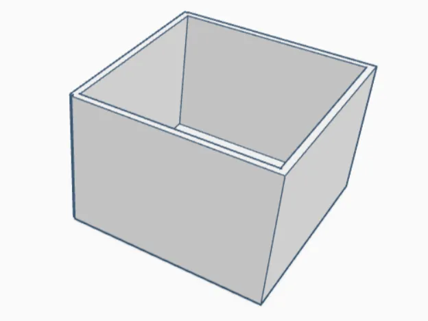 Mini storage container