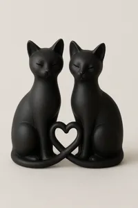 Figurine chat mignon — photo 1