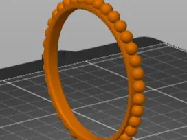 Bracelet with beads