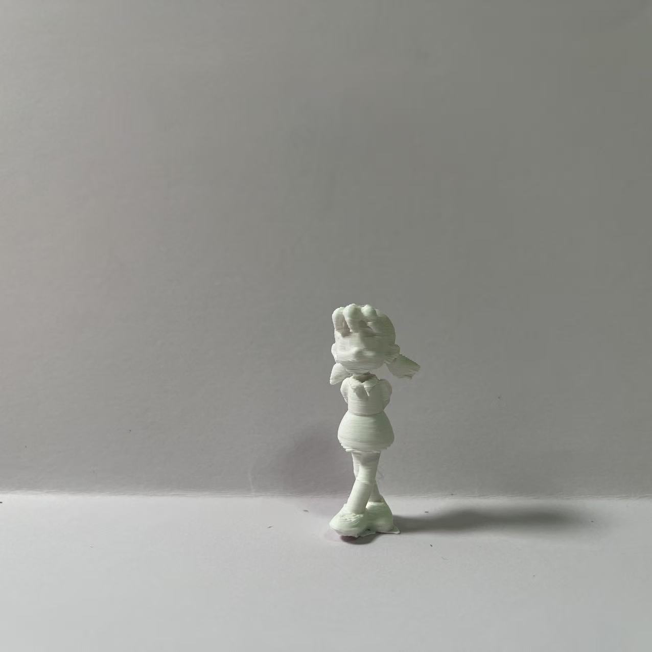 3Dプリント 静香-ドラえもん-かわいいアニメQ版フィギュアオーナメント