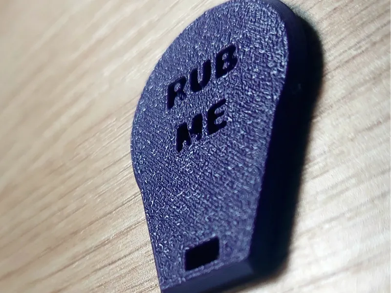 RUB ME SENSORY KEYCHAIN