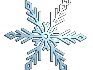 Schneeflocke