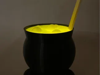 Halloween boiling pot