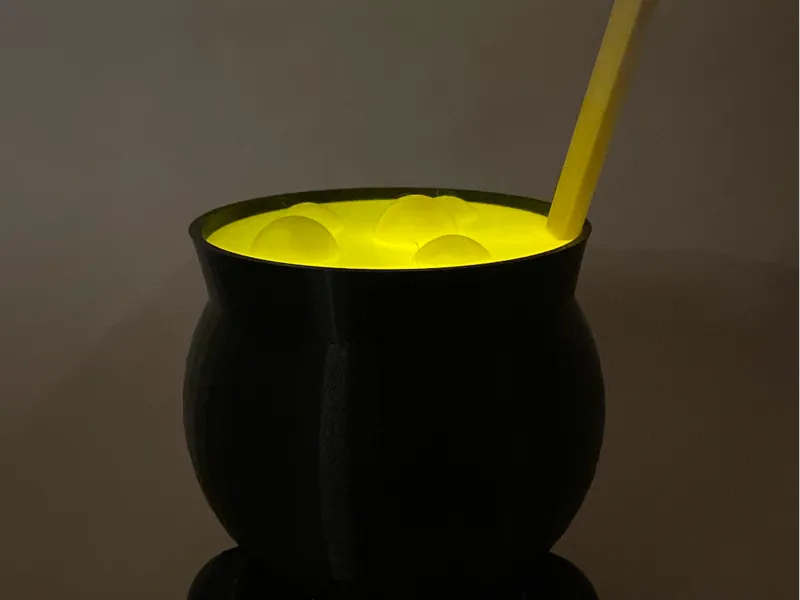 Halloween boiling pot