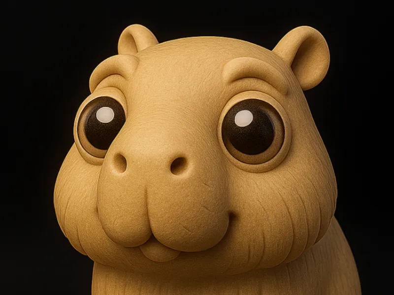 Funny capibara