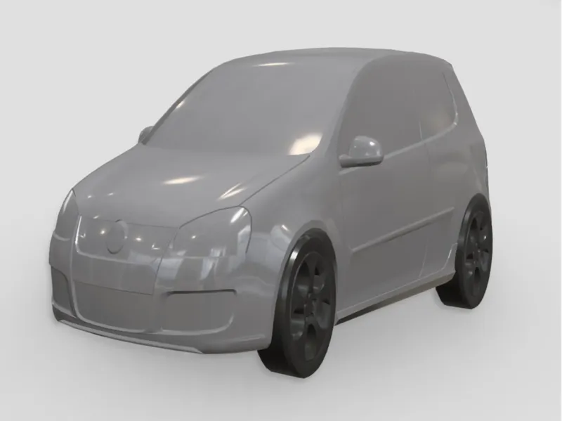 Golf mk5 GTI estilo caricatura 