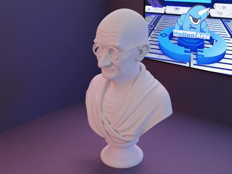 Busto Gandhi