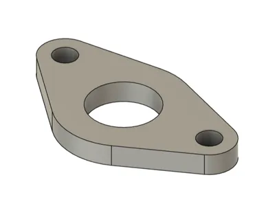 Monkey Type Carburetor Spacer D16x48mm