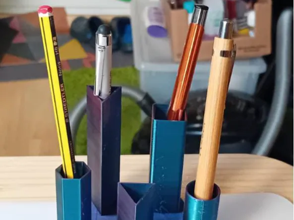 Minimalistischer Schreibtisch-Organizer