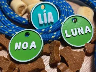 Chapa Identificativa para Mascotas