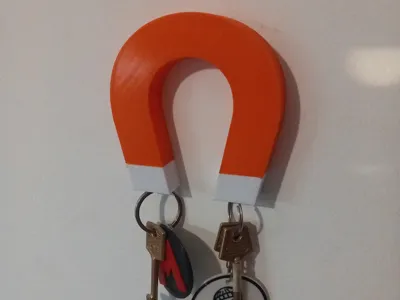 Cartoon Magnet Key Holder
