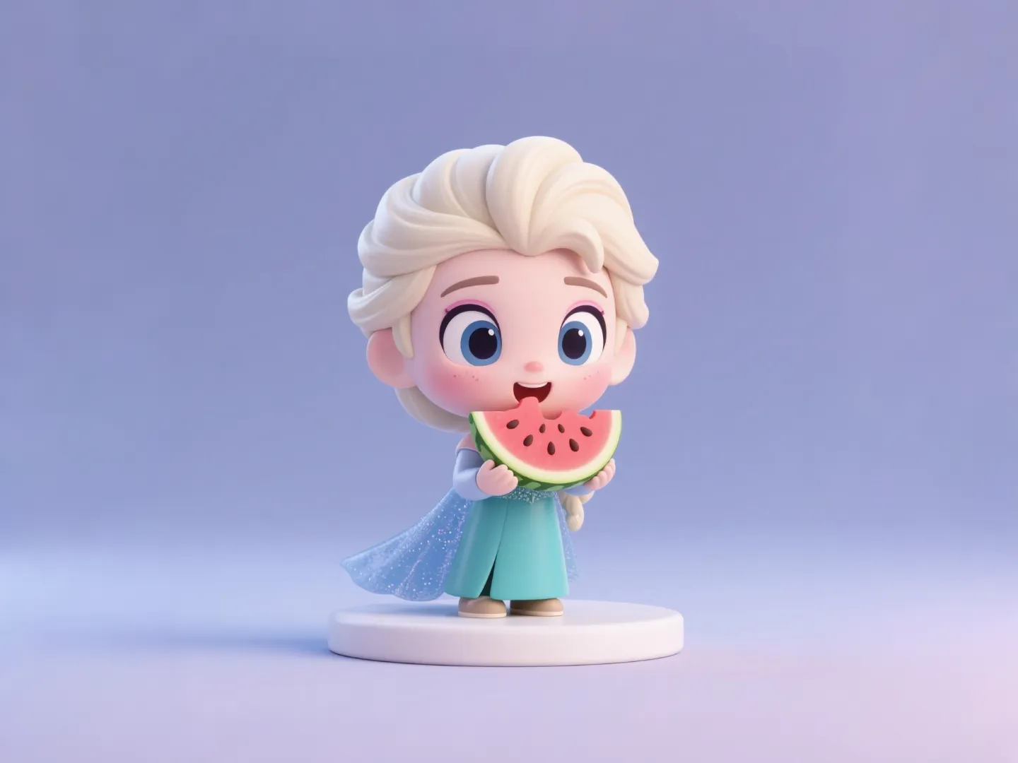 Doraemon Summer Watermelon-Eating Limited Edition - Robot Cat