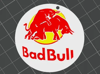 bad bull 钥匙扣