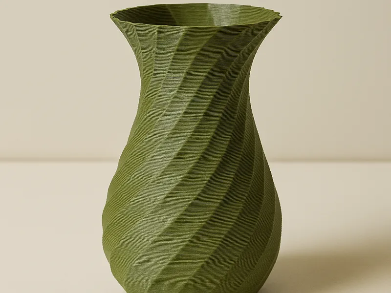 Cyclone vase