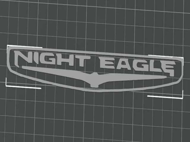 Emblema Jeep Cherokee Night Eagle 68418943AB
