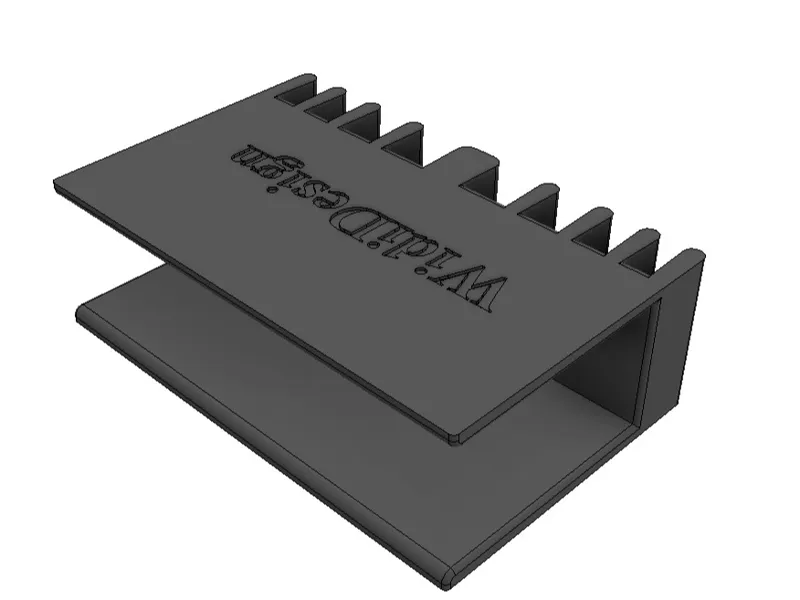 Cable Holder for 25mm Desk Edge – Free Sample STL