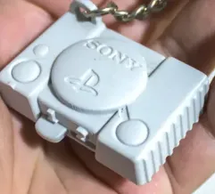 Ps1 Icon Keychain Playstation One Console Keychain by Squallycastle MakerWorld: Download ...