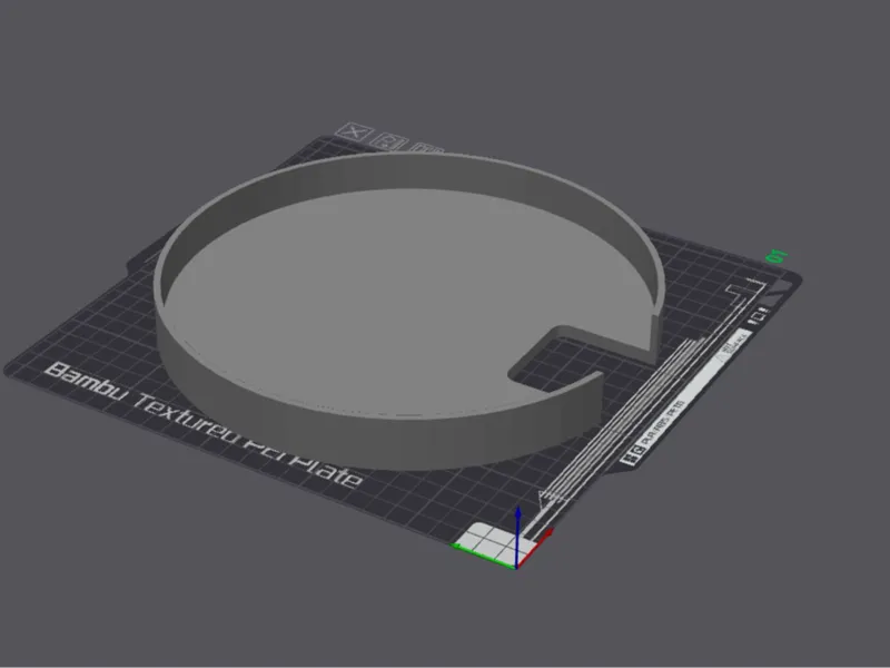 8 INCH PIPE CAP WITH CUTOUT