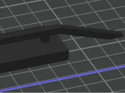 fingerboard ride-on flatbar rail