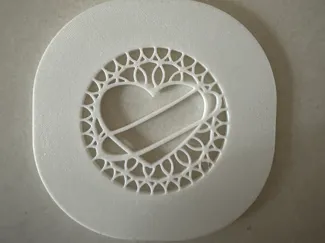 Heart Shower Drain Cover