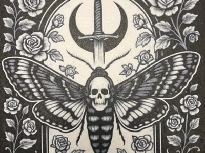 Death Head Moth 200x200