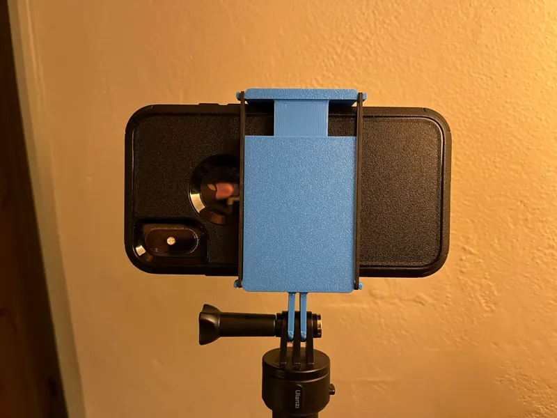 Adaptable Expanding Phone-to-GoPro Accessory mount