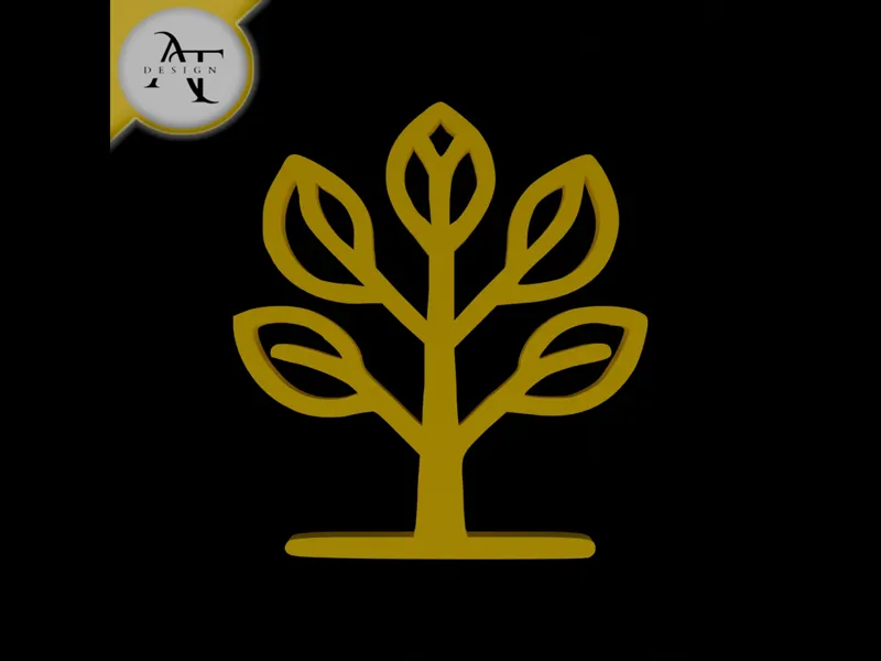 Simple Tree Symbol - 2D Art
