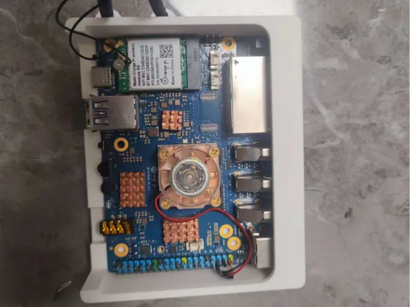 orangepi 香橙派 5 PLUS 一体化外壳