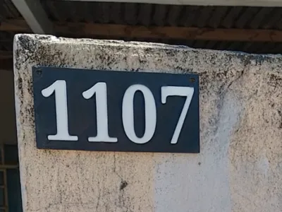 HOUSE NUMBER PLATE
