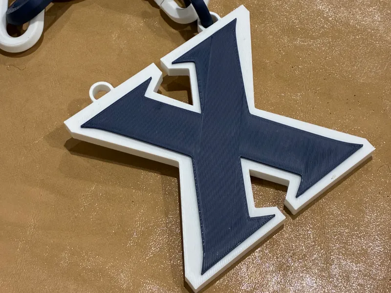 Xavier University logo separate files