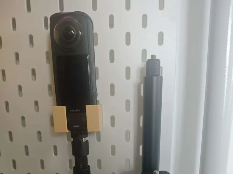 影石insta 360 x5 带自拍杆 洞洞板收纳
