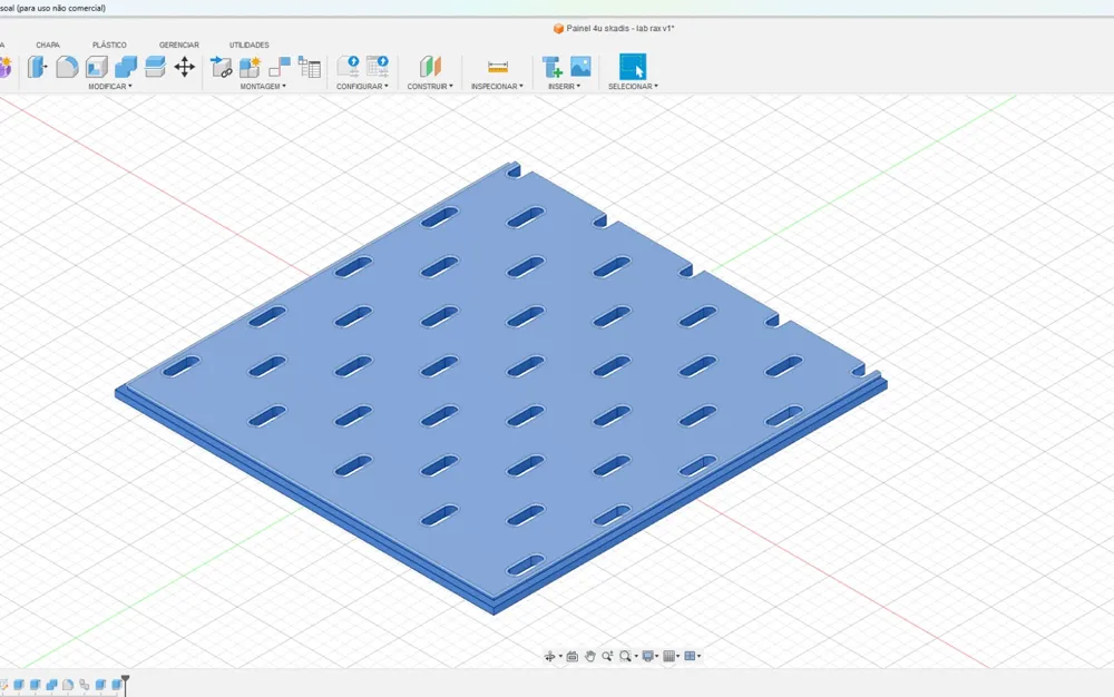 Lab Rax 8U Skadis Side Panels - Free 3D Print Model - MakerWorld