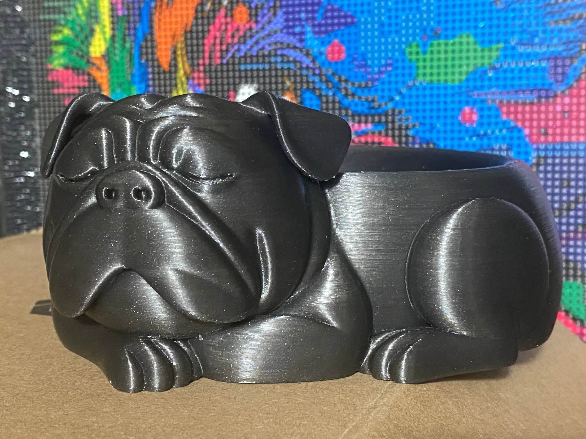 British bulldog candyBowl