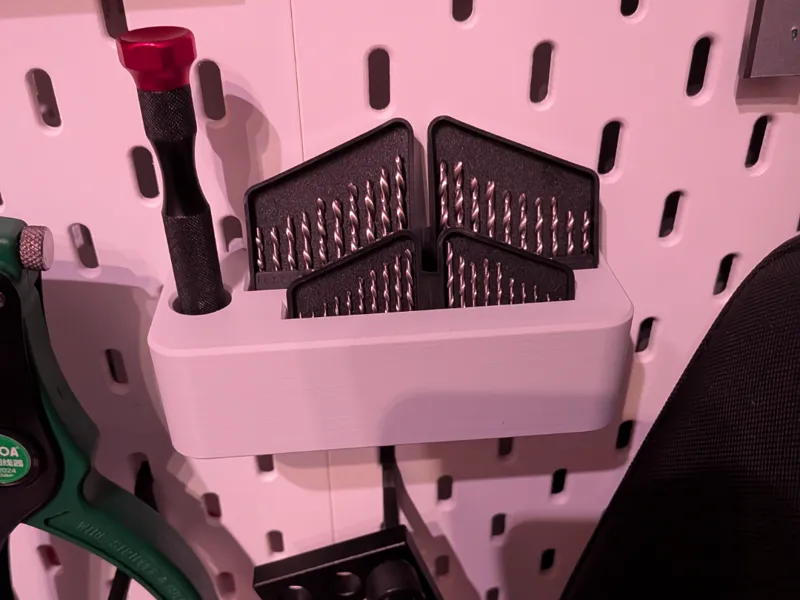 Parkside Hand Drill Set Holder for Ikea Skadis