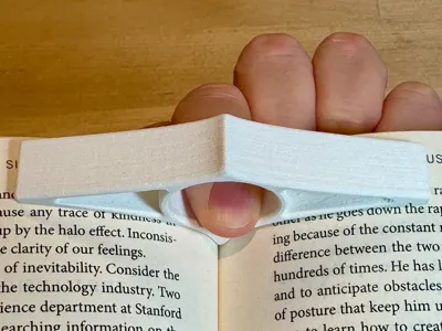 Book Thing: A Book Page Holder (v2)