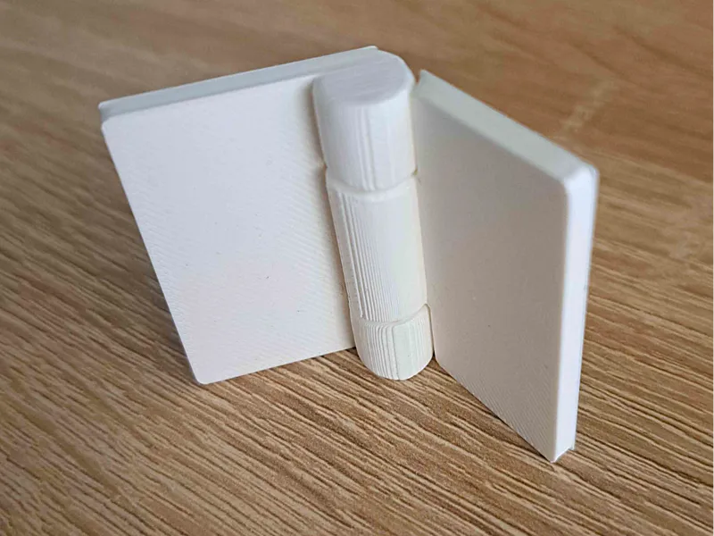 Simple two sided hinge