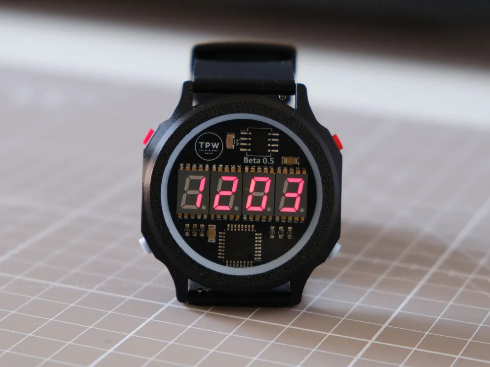 DIGIduino - 3D Printable Arduino Digital Watch - Free 3D Print Model ...