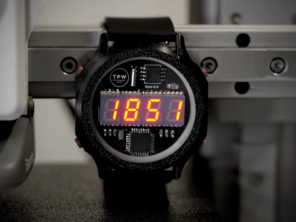 DIGIduino - 3D Printable Arduino Digital Watch - Free 3D Print Model ...