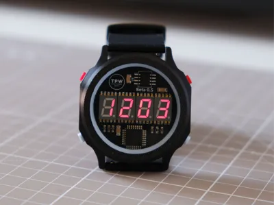 DIGIduino - 3D Printable Arduino Digital Watch