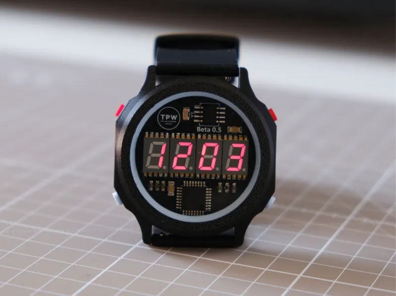 DIGIduino - 3D Printable Arduino Digital Watch