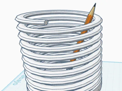 nice pencil holder ideal for desk