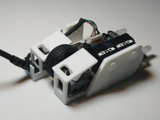 Custom Mouse Shell compatible with Viper Mini PCB