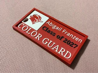 School Spirit Bag Tag
