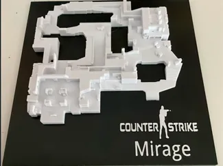 CSGO Mirage 3D Model