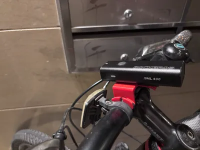 Mountain bike center stem headlight mount rockBros