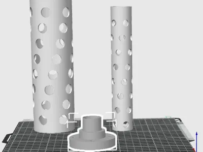 Fish Tank Sedimentation Chamber 25-pipe Double-Layer Divergent Pipe 25-32-63