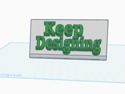 Motivational little sign