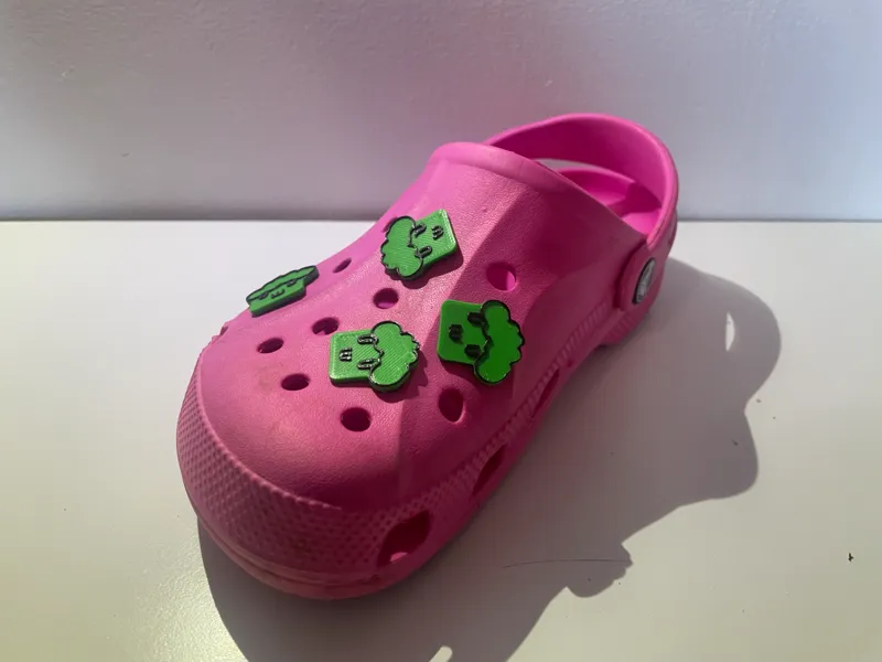 Lil Boi Broccoli Croc Jibbit/Charm!