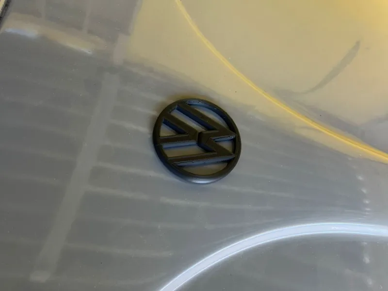 Emblema de cofre volks wagen sedan