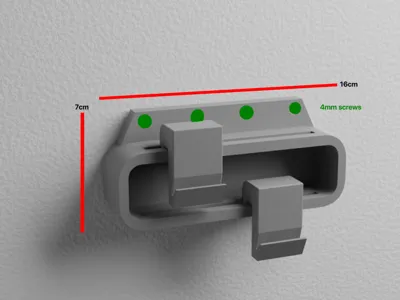 NabudHook Shelf - hooks for storing clothes, bags